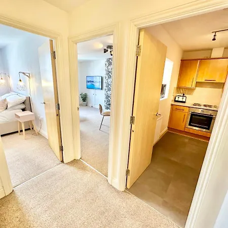 Elegant Town Centre Apartment - Close To Beach Bournemouth Exterior foto